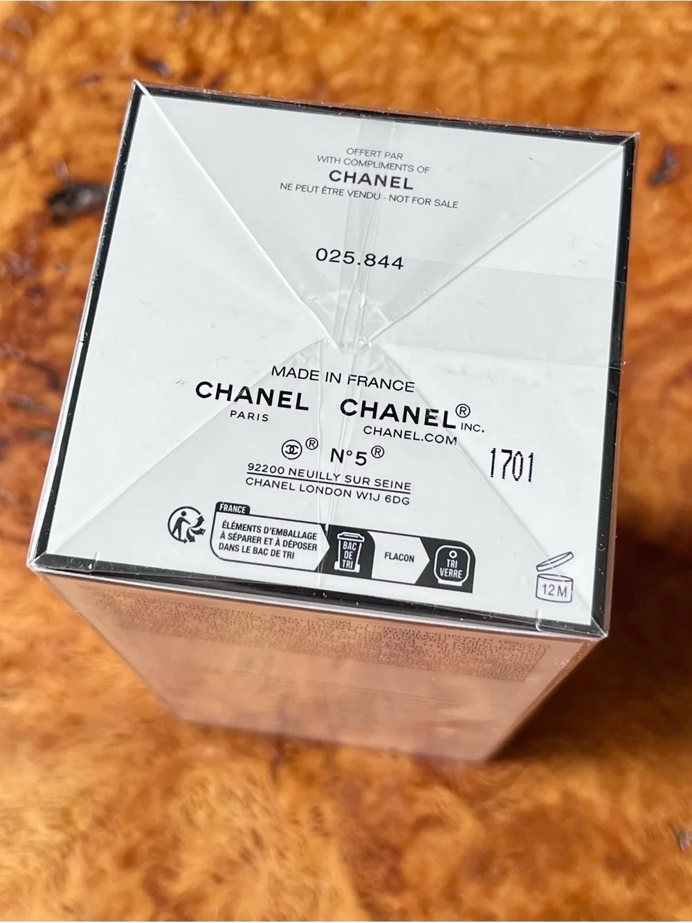 Chanel No. 5 White Gold Body Oil